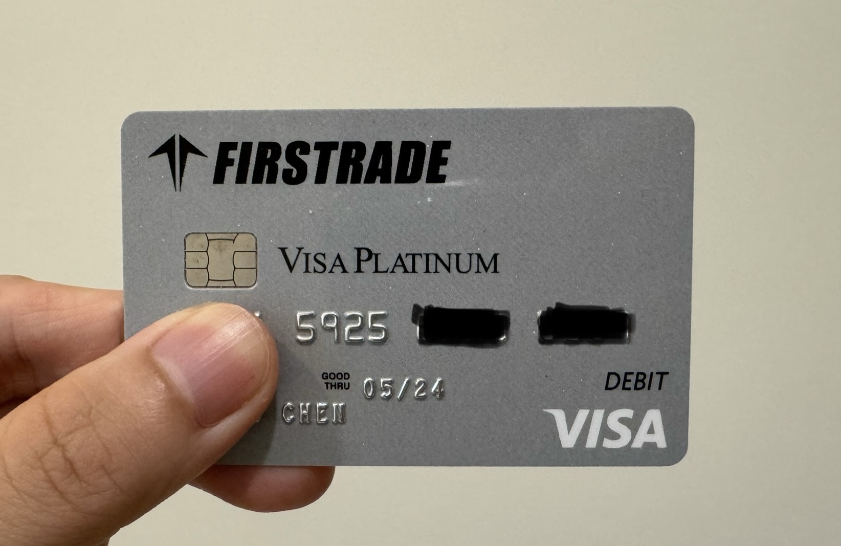 firstrade debit card